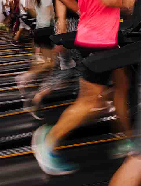 Holmes Place | people running on treadmills